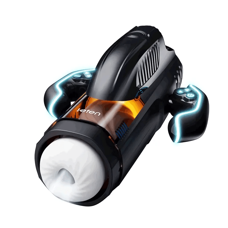 XS9 - Vacuum Suction Masturbator with 10 Frequency 5 Speed Thrusting Sucking