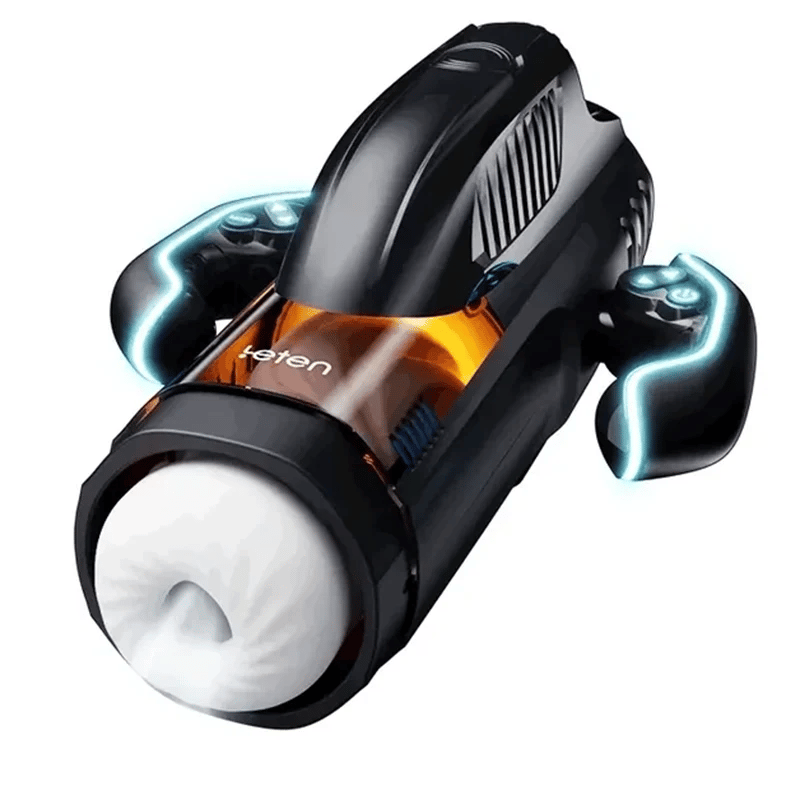 XS9 - Vacuum Suction Masturbator with 10 Frequency 5 Speed Thrusting Sucking