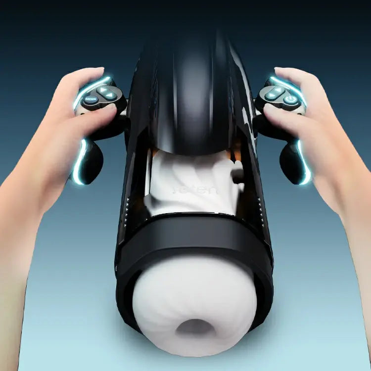 XS9 - Vacuum Suction Masturbator with 10 Frequency 5 Speed Thrusting Sucking