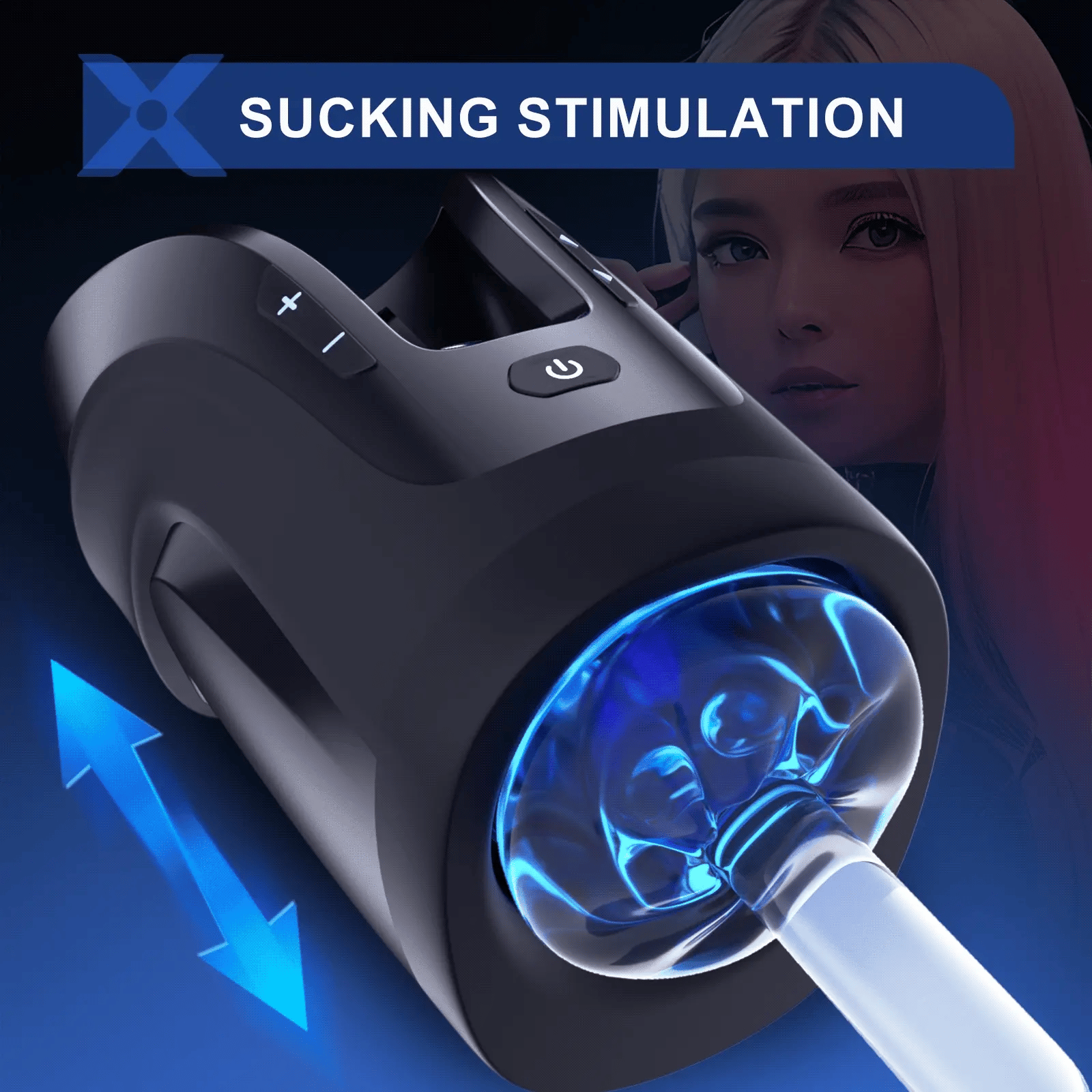 XT5Mini - High-Speed Thrusting Masturbator with Up to 600 Strokes