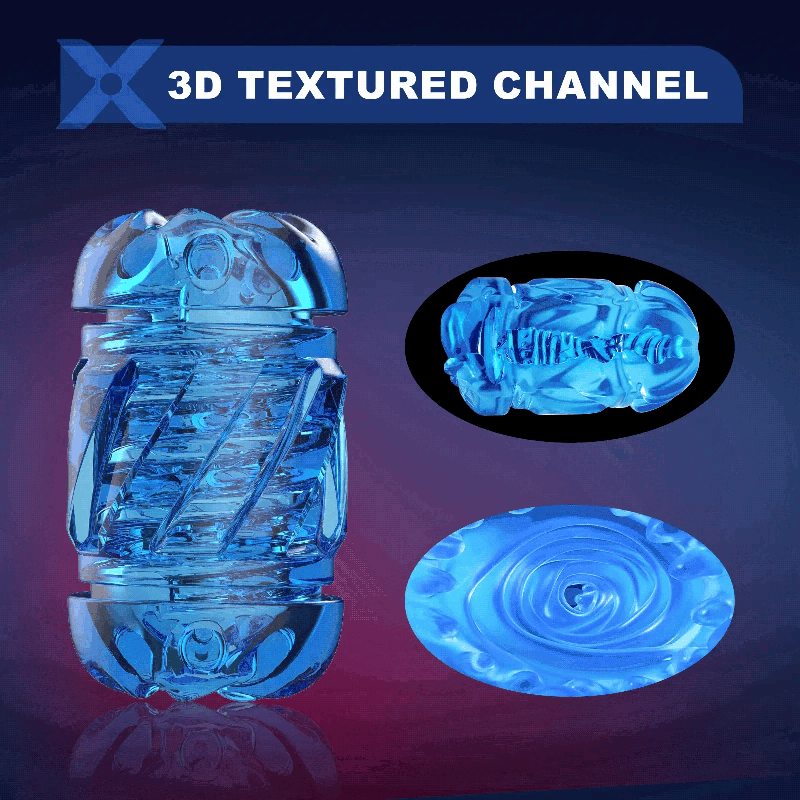 XT5Mini - High-Speed Thrusting Masturbator with Up to 600 Strokes