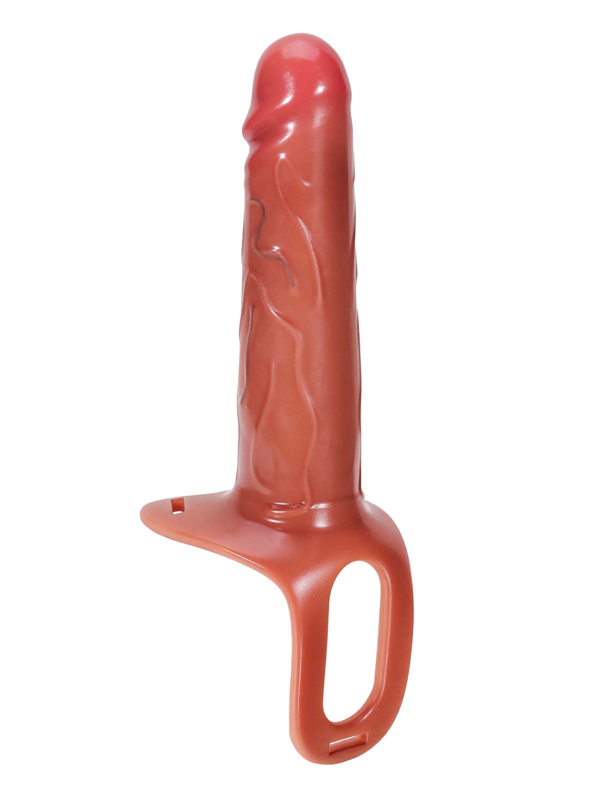 CS29 - 7.4" x 1.7" Wearable Sliding Skin Penis Sleeve For ED Extender S/M/L Size