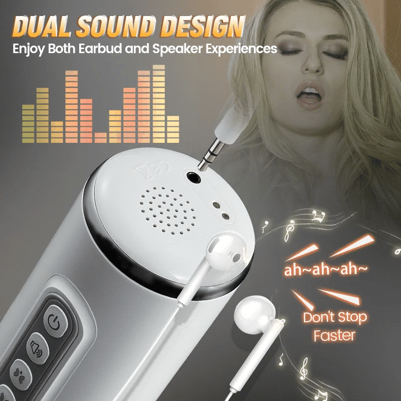 XS4 - Lifelike Tight Channel Stroker with Licking & Suction Moans