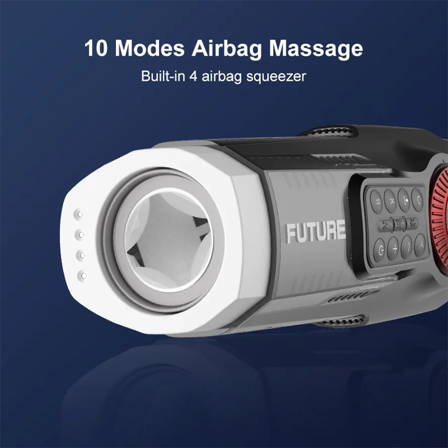 AutoX™ XT7 — Luxury Male Masturbator with Air Bag Massage & Heating Base