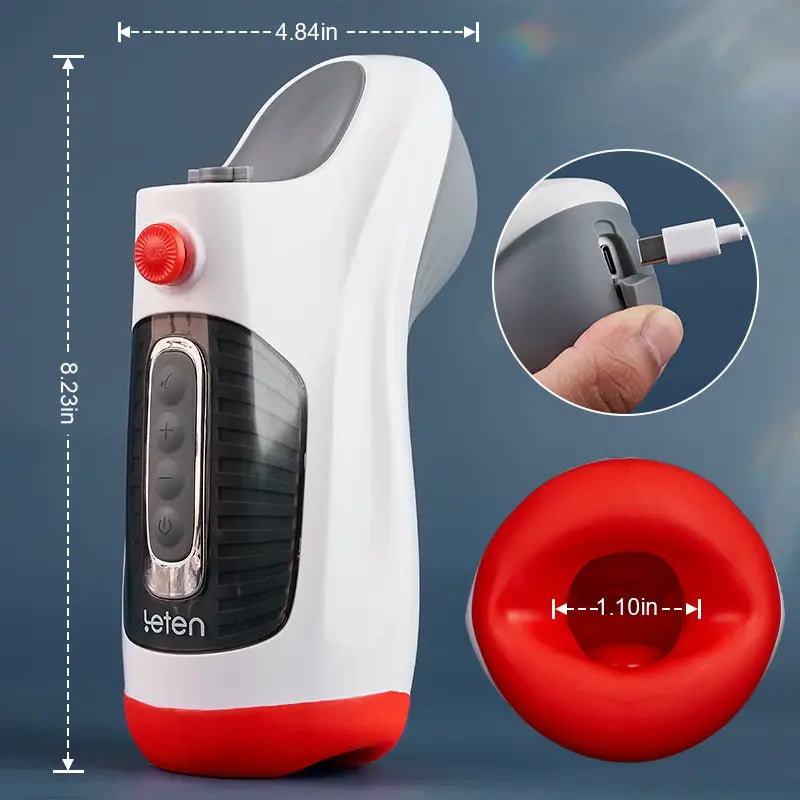 AutoX™ XV1 — Deep Throat Air Control Vacuum Sucking Blowjob Machine