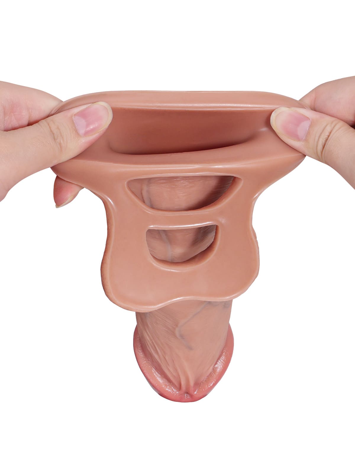 CS14 - 8.1" x 1.7" Realistic Cock Sleeve for Deeper Feel & Smoother Control