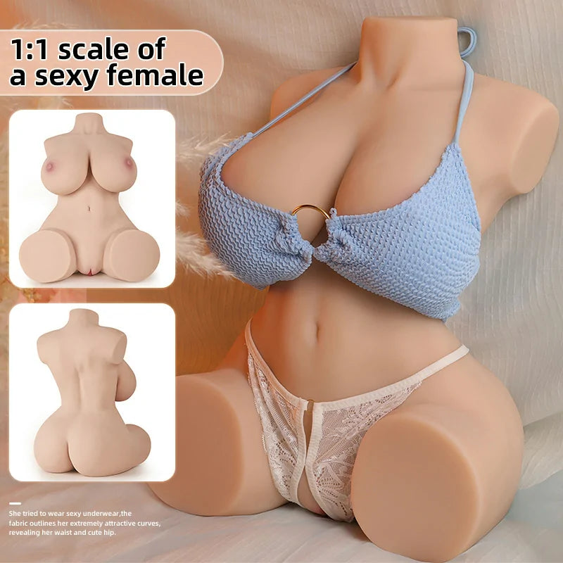 Britney - 27.5 lb Realistic Half Body Sex Torso
