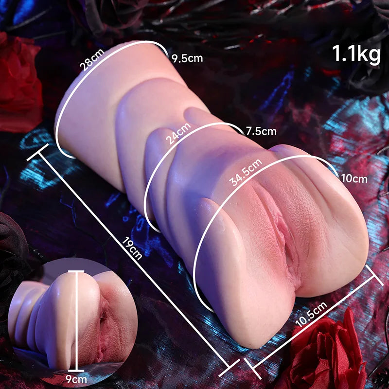Darcie - 2.4 lbs Real-Feel Super Tight Artificial Vagina for Men