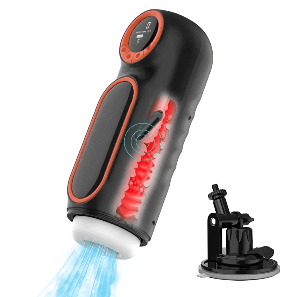 XT1 - Hands-free Automatic Masturbators with 10 Vibration & Thrusting