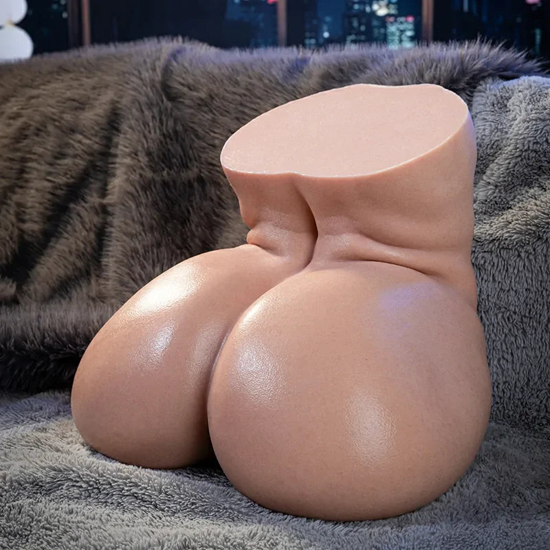 Kaia - 21.4 lbs Life Size BBW Doggy Style Sex Doll Hip Masturbator with Slim Waist