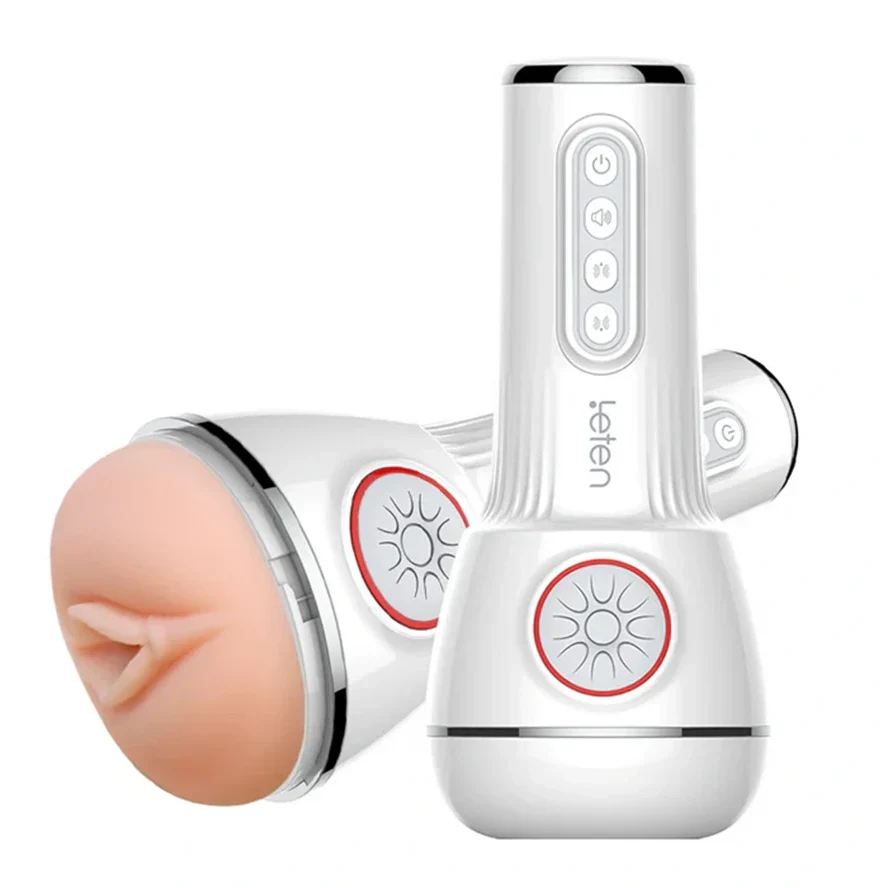 XS4 - Lifelike Tight Channel Stroker with Licking & Suction Moans