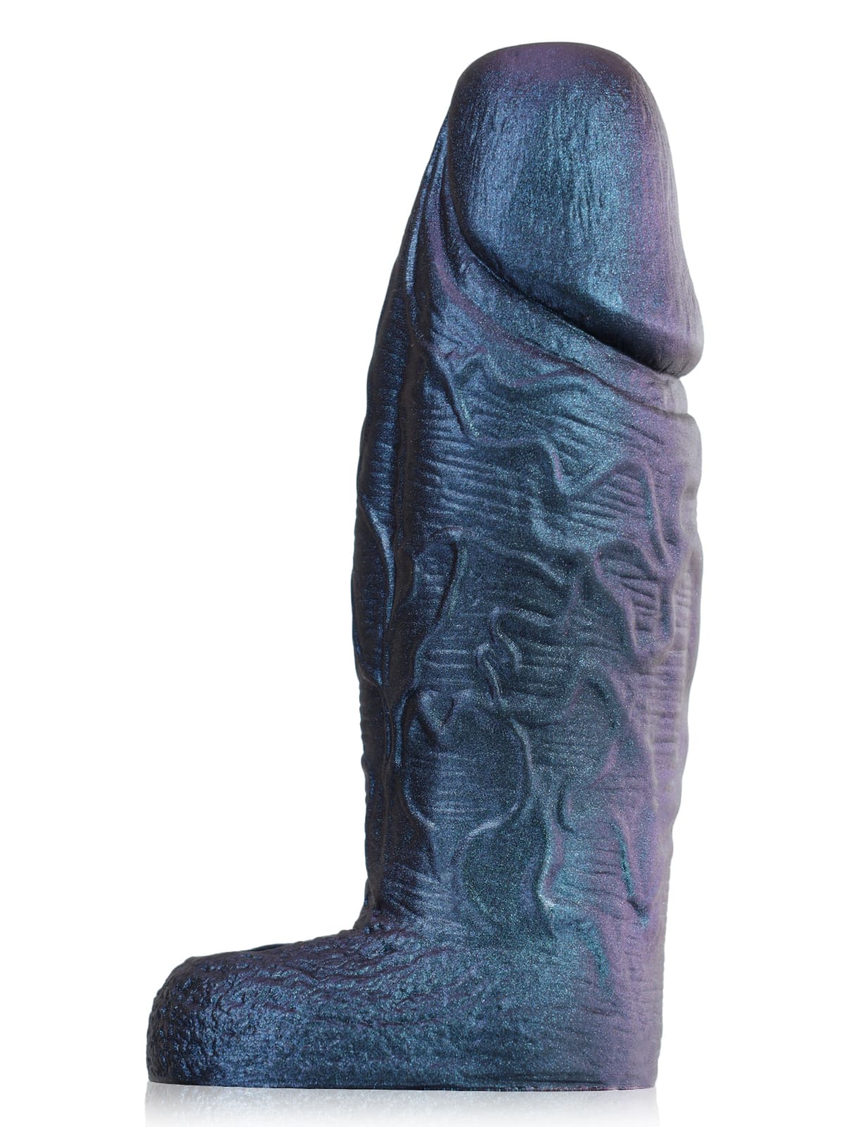 CS37 - 6.3" x 2.2" Thick Platinum Silicone Cock Sleeve