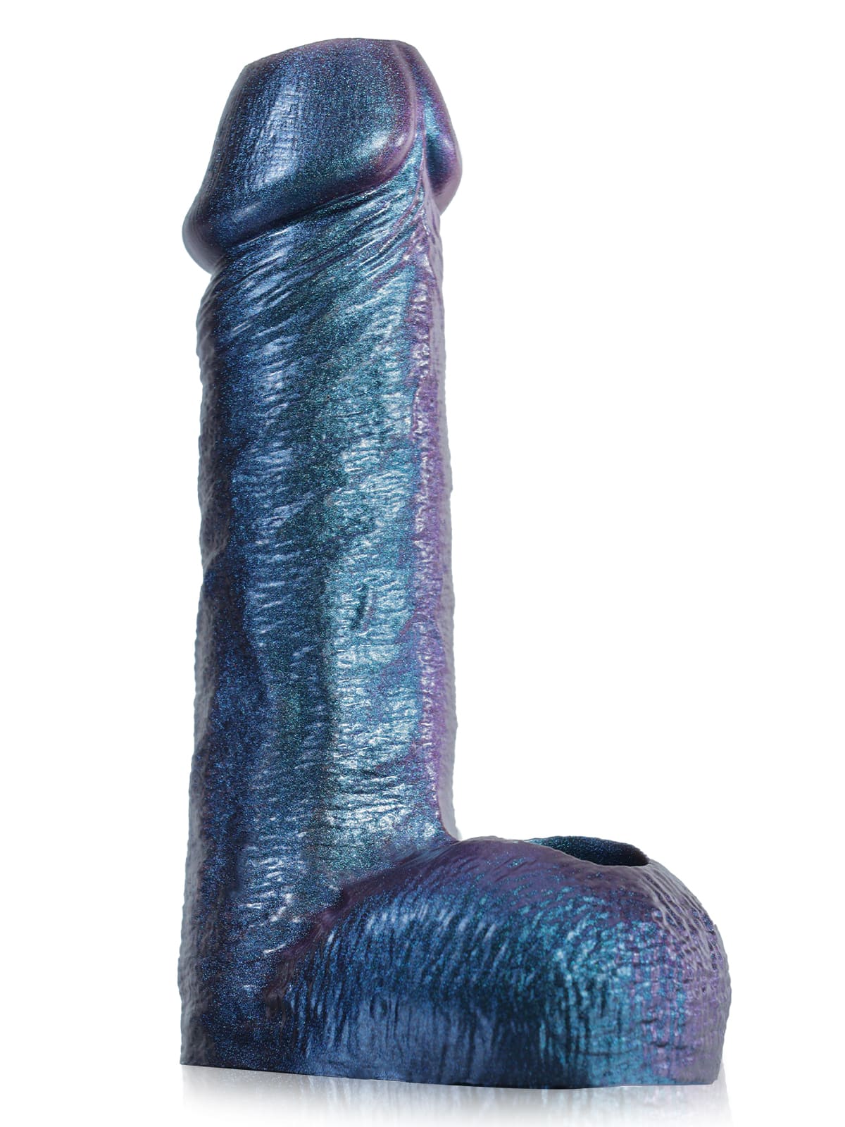 CS39 - 6.3" x 1.5" Open-Ended Platinum Silicone Cock Sleeve
