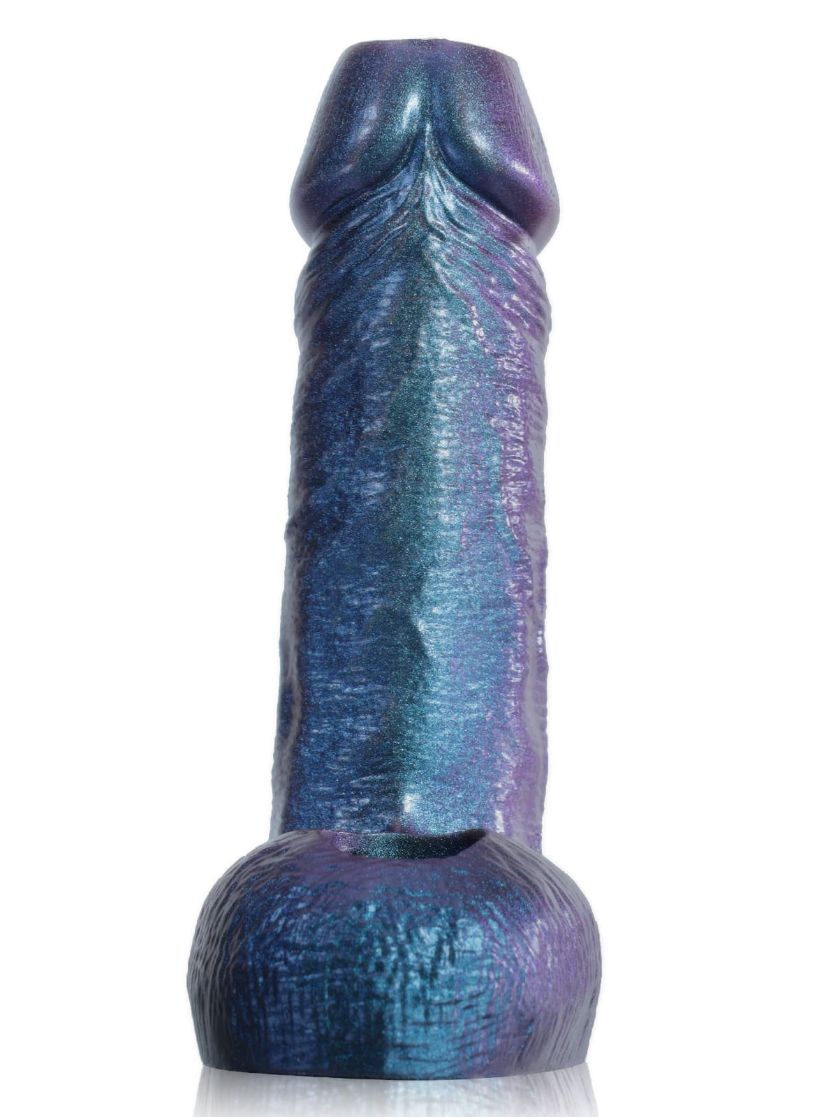 CS39 - 6.3" x 1.5" Open-Ended Platinum Silicone Cock Sleeve