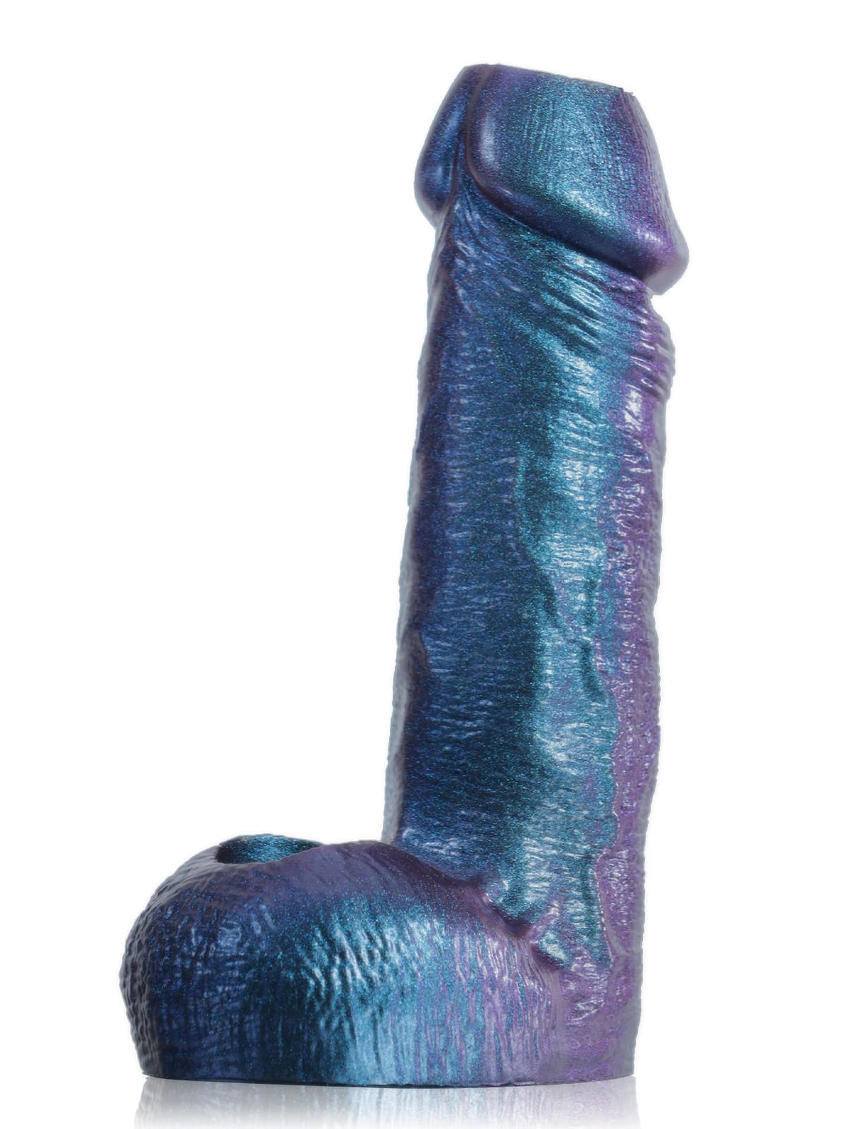 CS39 - 6.3" x 1.5" Open-Ended Platinum Silicone Cock Sleeve