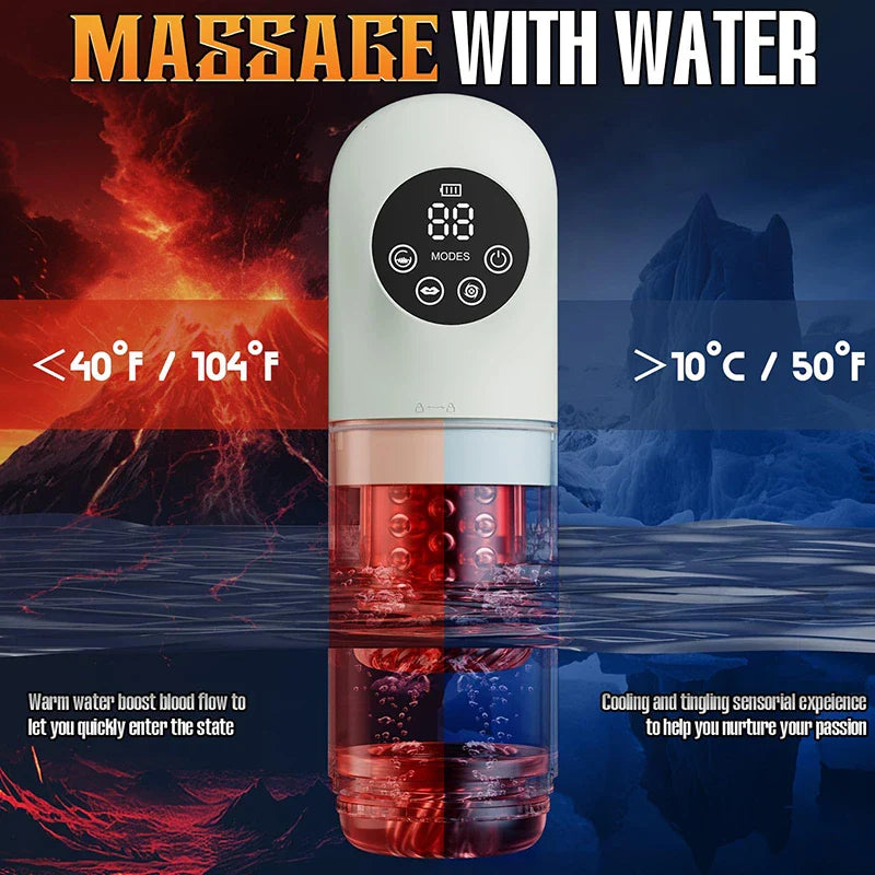 XA15 - Advanced Automatic Blowjob Masturbator with Multi-Motion Suction and Thrusting Control
