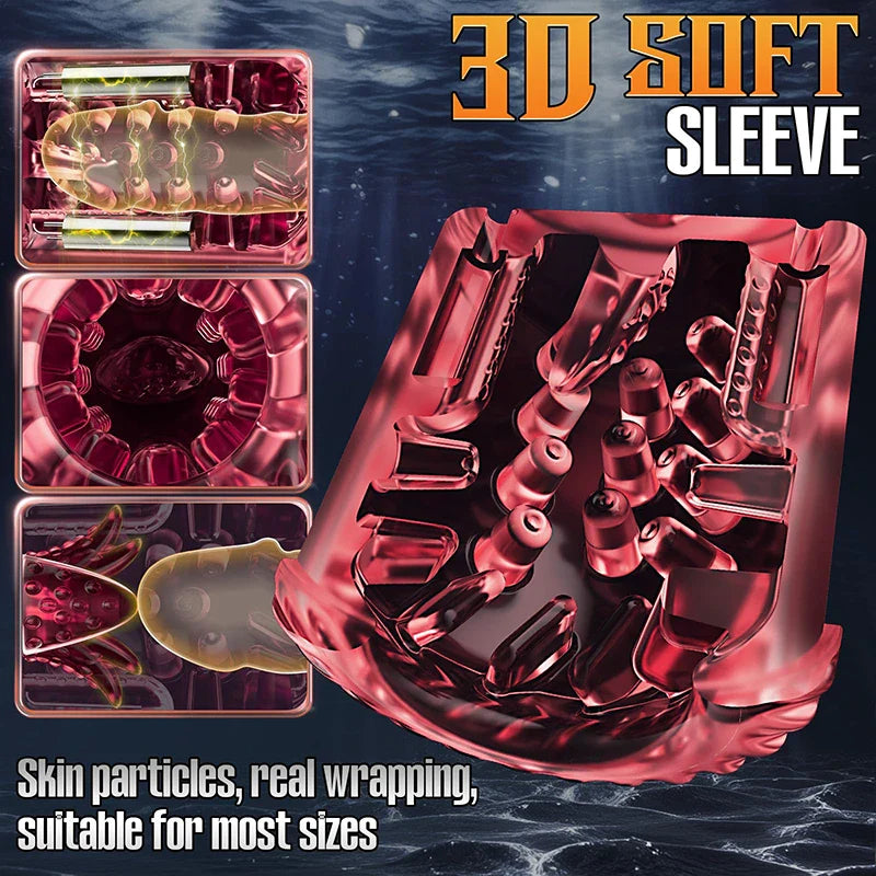 XA15 - Advanced Automatic Blowjob Masturbator with Multi-Motion Suction and Thrusting Control