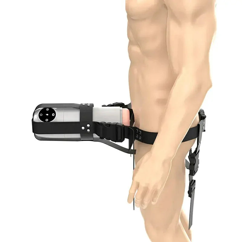 XA6 - Wearable Strap for Dick Masturbator & Blowjob Machine