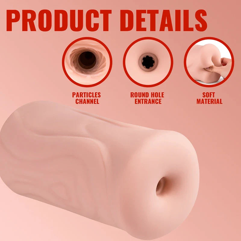 XF3 - Soft 3 Speeds 4 Thrusting Big Size Anal Onahole for Men