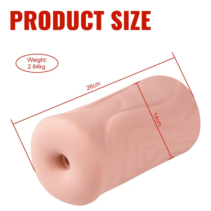XF3 - Soft 3 Speeds 4 Thrusting Big Size Anal Onahole for Men