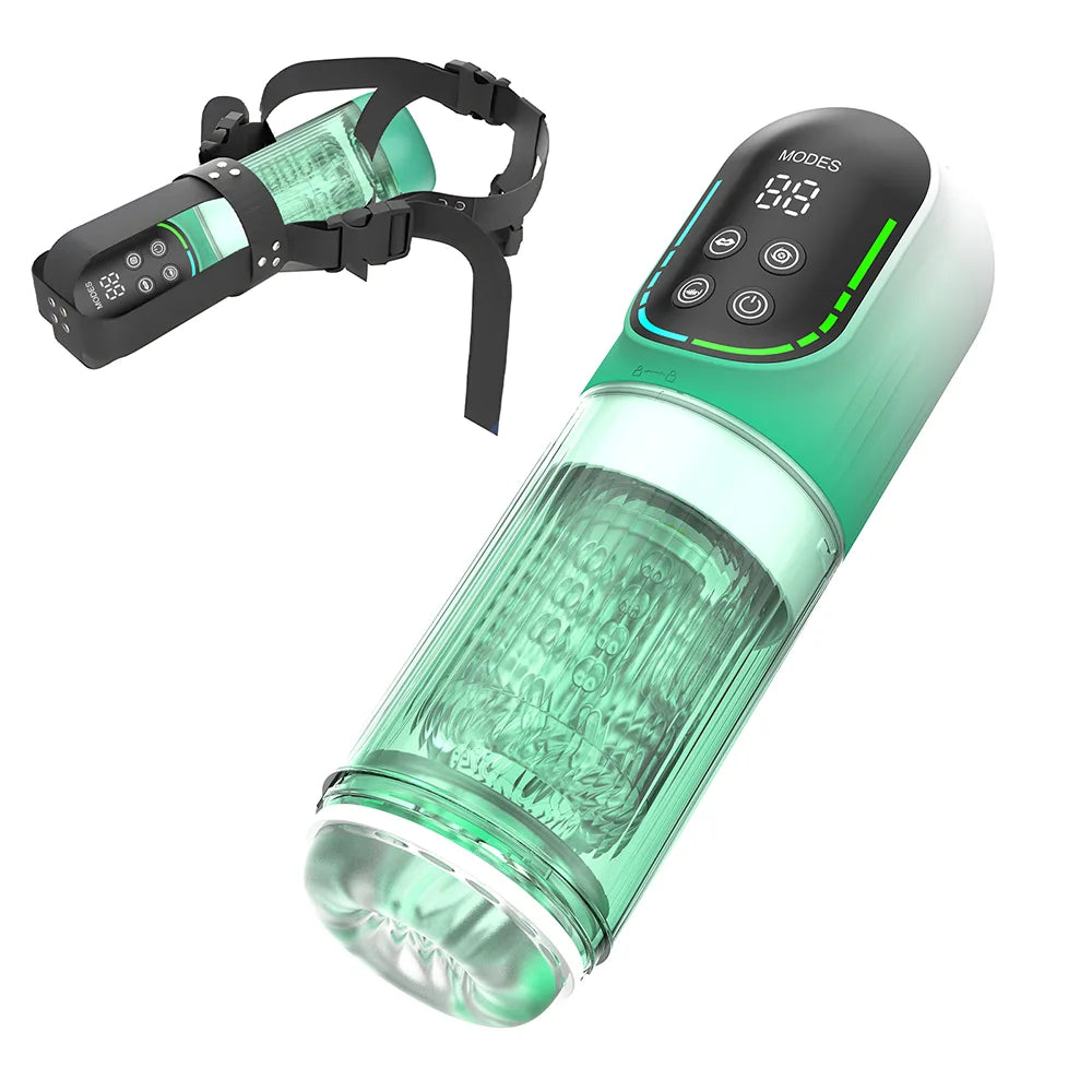 PUSSYX AutoX™ PR4 — Waterproof Blowjob Machine with Rotating Sucking Tongue Licking