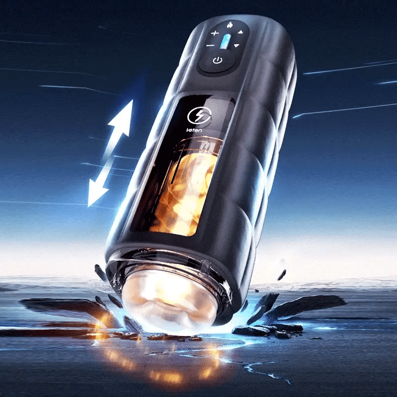 XT8Pro - Luxury 360° Infrared Heated Stroker with 10 Frequency 6 Speed Thrusting Vibrating