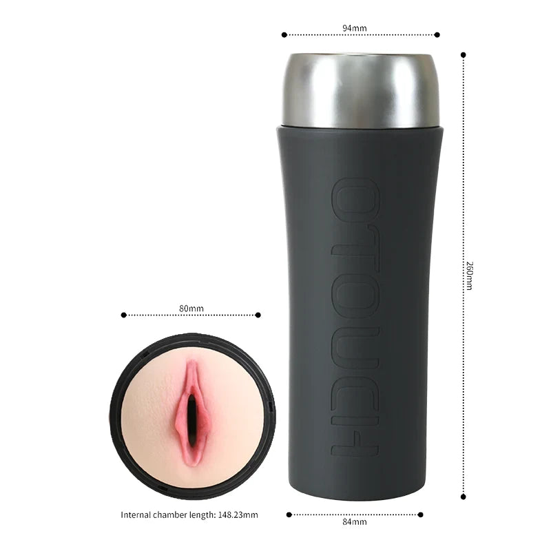 XV2 – Luxury Realistic Auto Pussy Stroker with Automatic Clamping and Removable TPE Sleeve