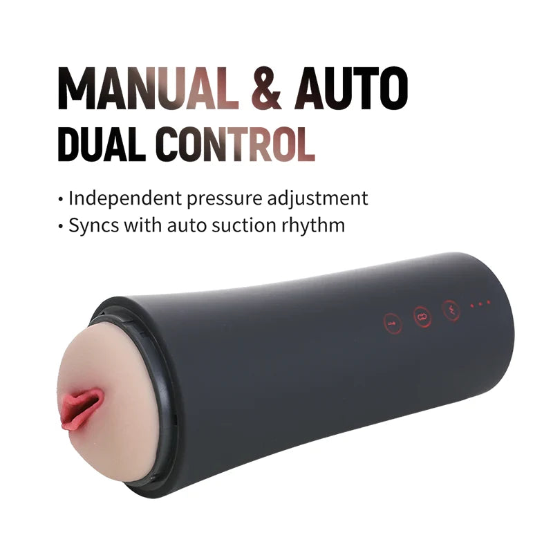 XV2 – Luxury Realistic Auto Pussy Stroker with Automatic Clamping and Removable TPE Sleeve