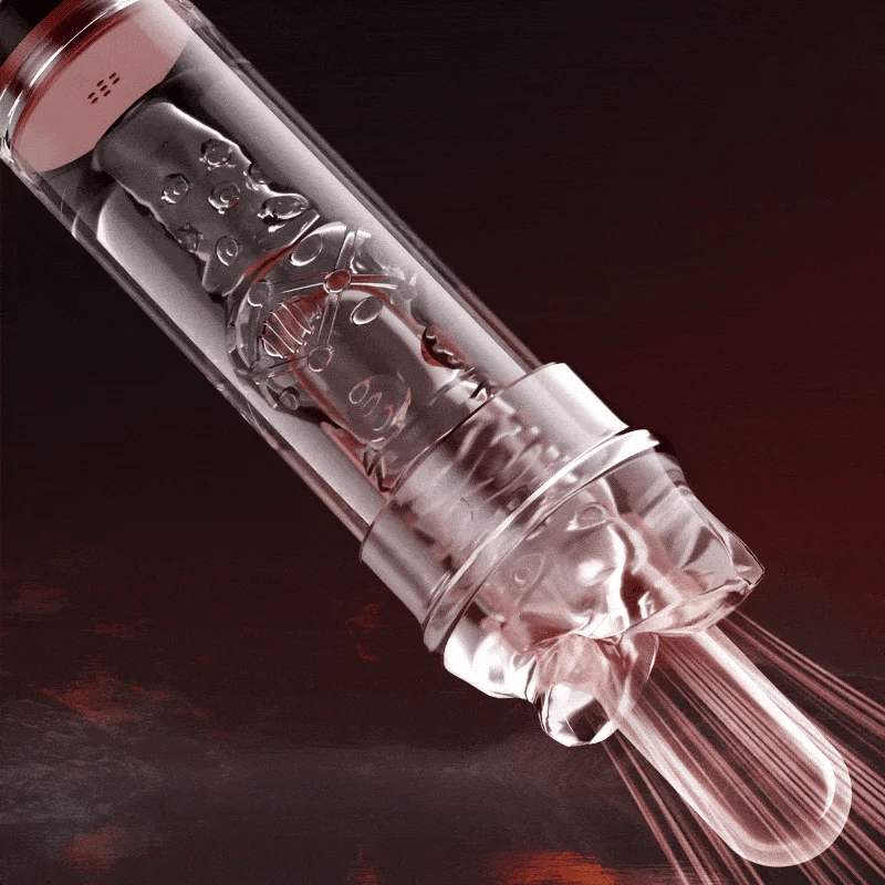 XP13 - 2 In 1 Penis Pump & Masturbator with Vibrating & Sucking