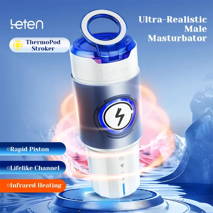 XT8 - Lifelike Warmth Thrust Heated Masturbator with 10 Thrusting Modes