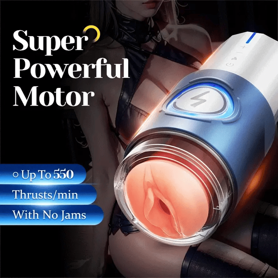 XT8 - Lifelike Warmth Thrust Heated Masturbator with 10 Thrusting Modes