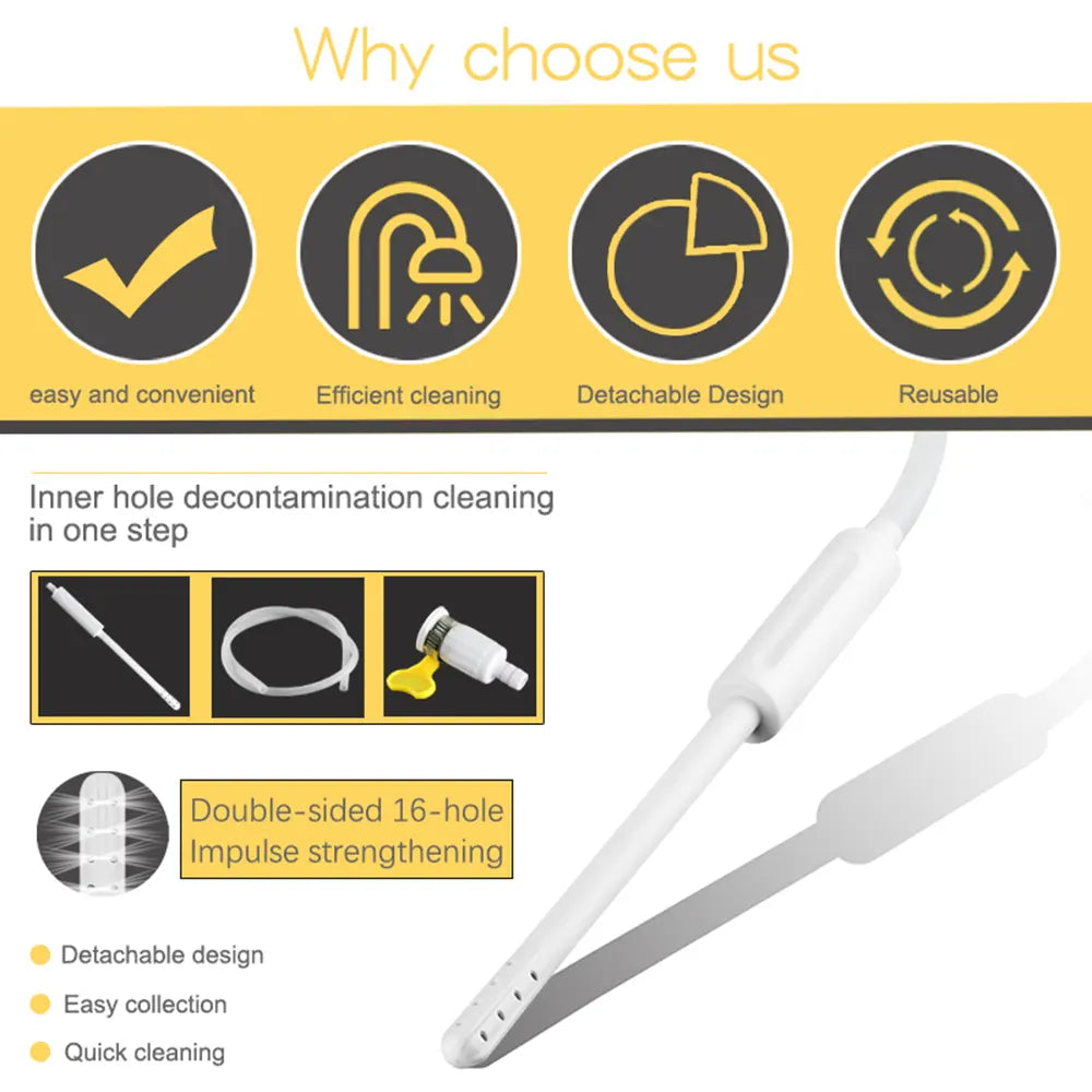 DS02 - Reusable Cleaning Hose for Masturbators & Sex Doll Torsos