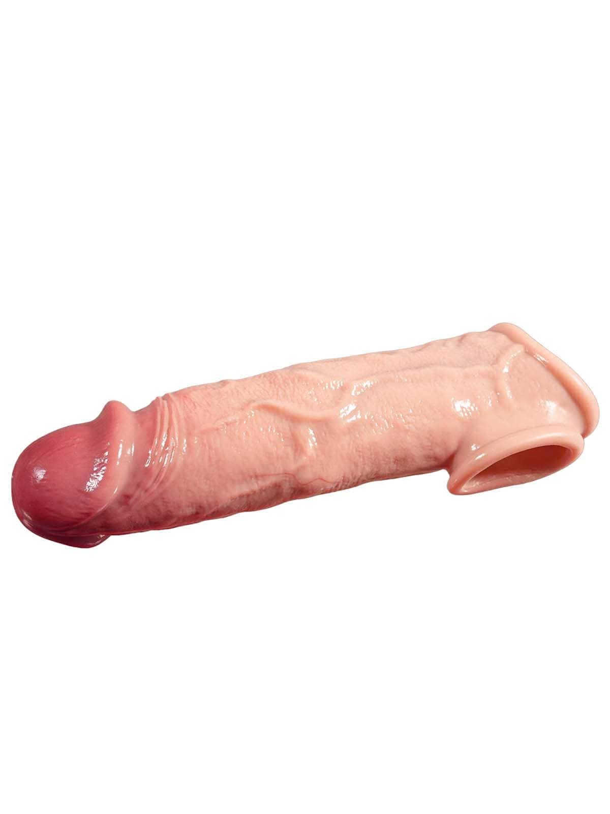 CS06 - 7" x 1.7" Real Feel Silicone Cock Sleeve Extender