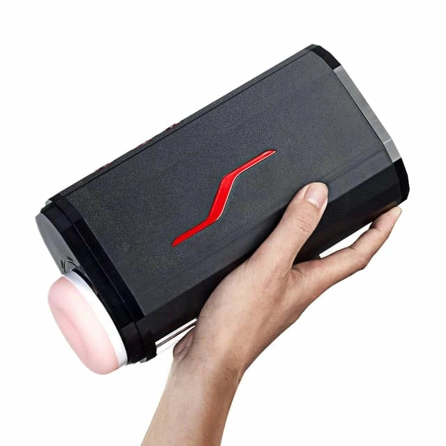 XT2 Pro: Wearable Automatic Thrusting Masturbator with 2 Sleeves & See-Through Shell