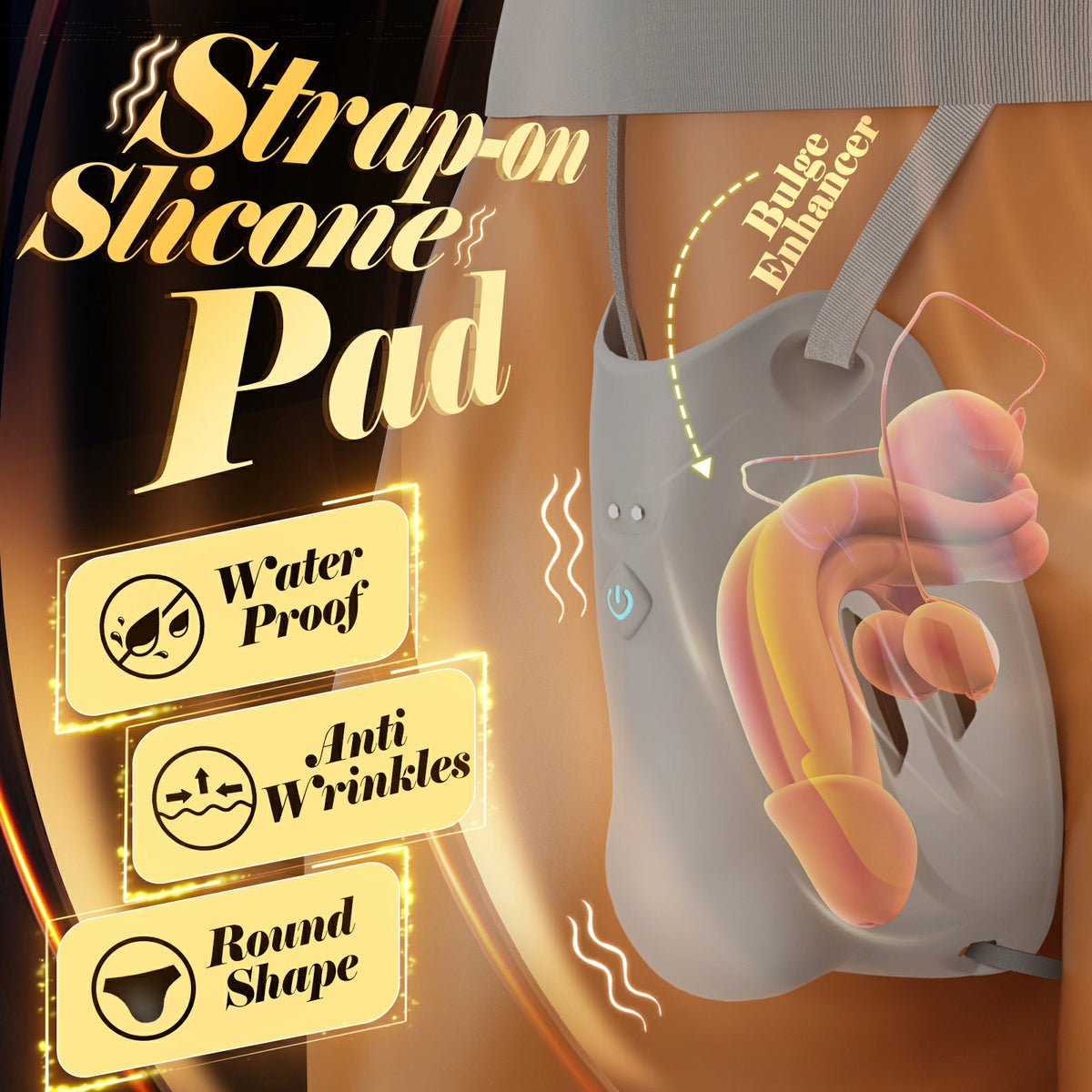 XM1: Wearable Male Vibrator with 9 Vibration Modes, Discreet & Quiet Design