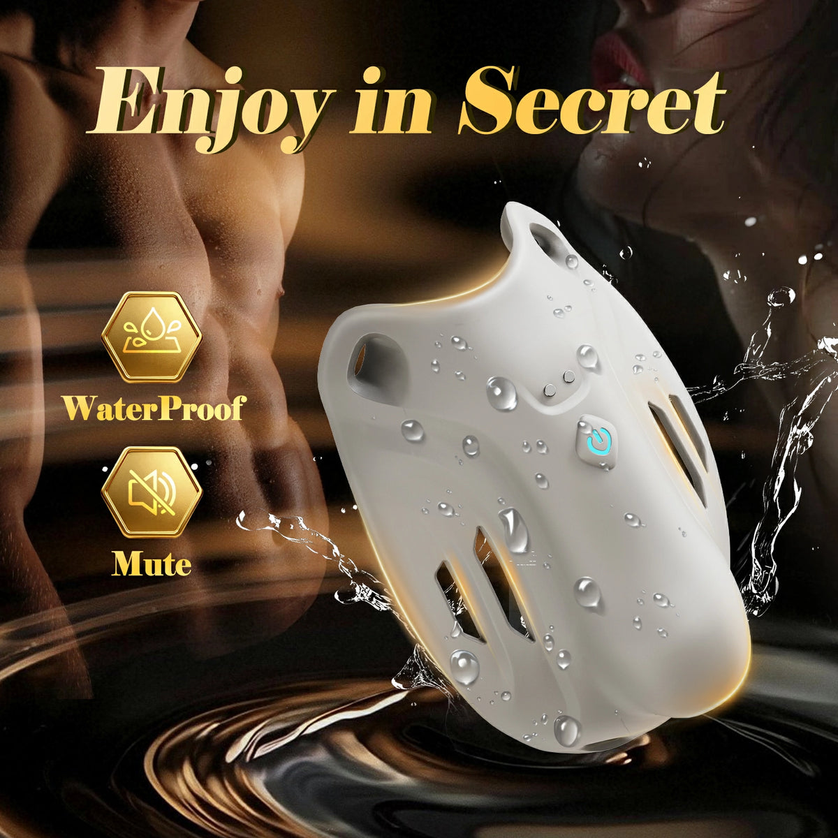 XM1: Wearable Male Vibrator with 9 Vibration Modes, Discreet & Quiet Design