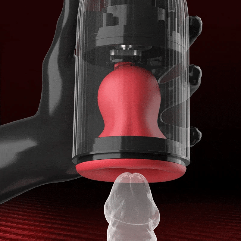 XG13 - Automatic Glans Stimulator with Suction, Rotation & 10 Vibration Modes for Targeted Stimulation