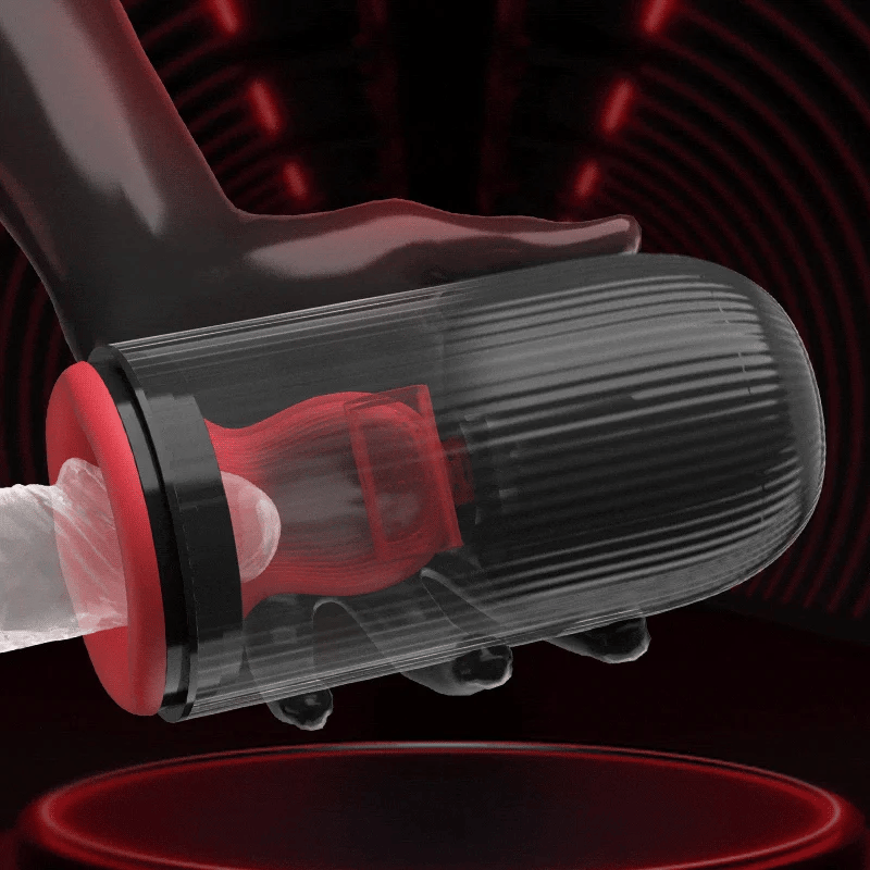 XG13 - Automatic Glans Stimulator with Suction, Rotation & 10 Vibration Modes for Targeted Stimulation