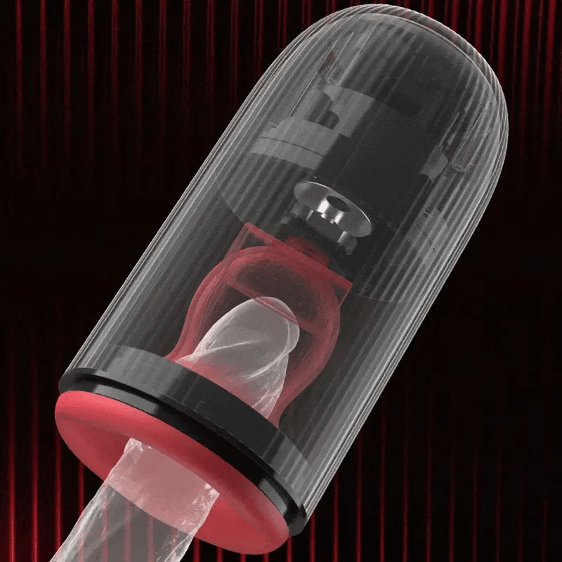 XG13 - Automatic Glans Stimulator with Suction, Rotation & 10 Vibration Modes for Targeted Stimulation