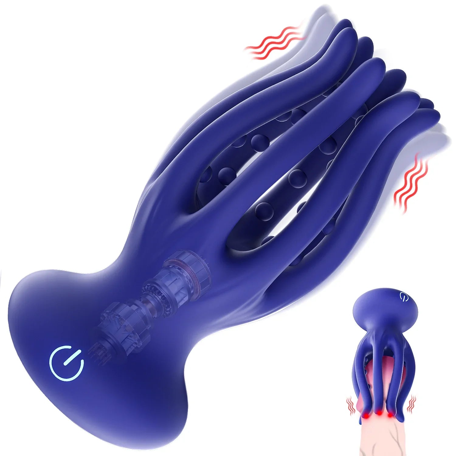 XG16 - 10 Vibration Modes Full-Wrap Tentacle Glans Trainer Masturbator