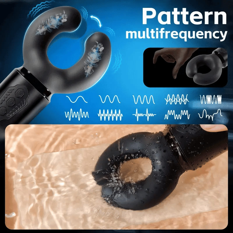 XG19 - Penis Trainer with Clipping Stimulation, Vibration & 10 Adjustable Modes