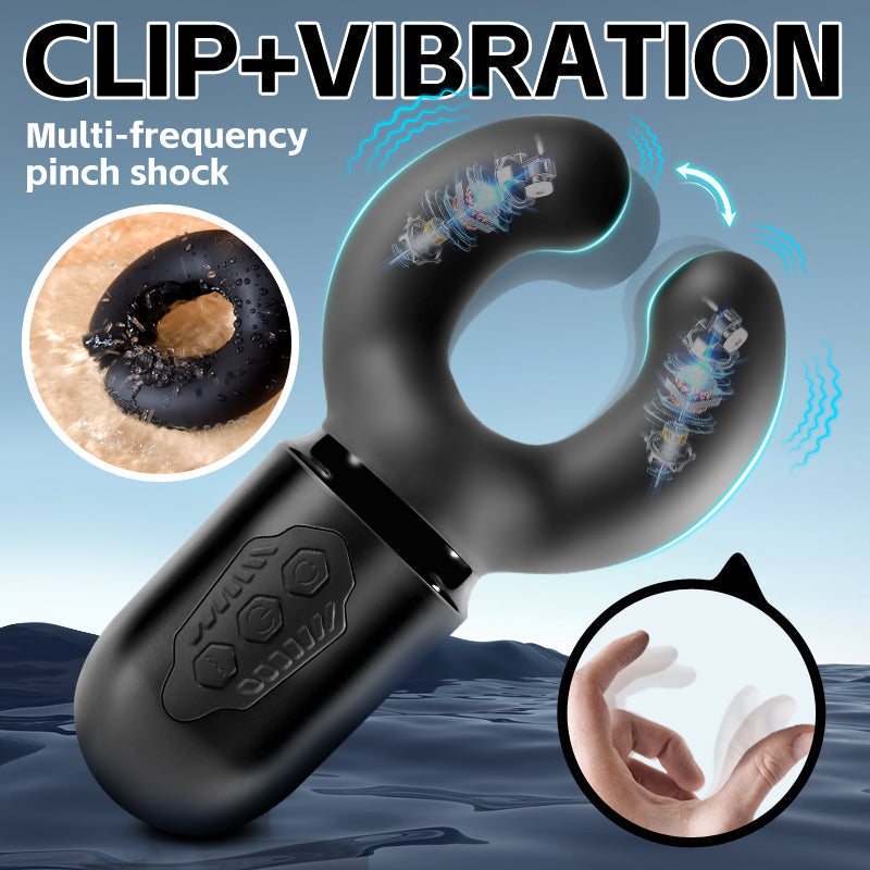XG19 - Penis Trainer with Clipping Stimulation, Vibration & 10 Adjustable Modes
