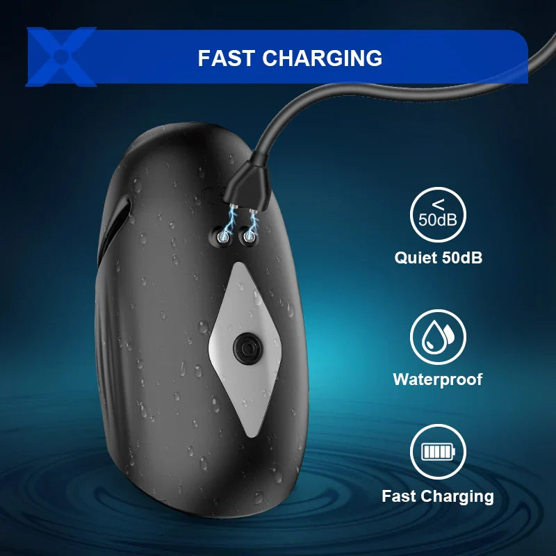 XG1 - App-Controlled Glans Trainer with Adjustable Strap, 9 Vibration Modes & Hands-Free