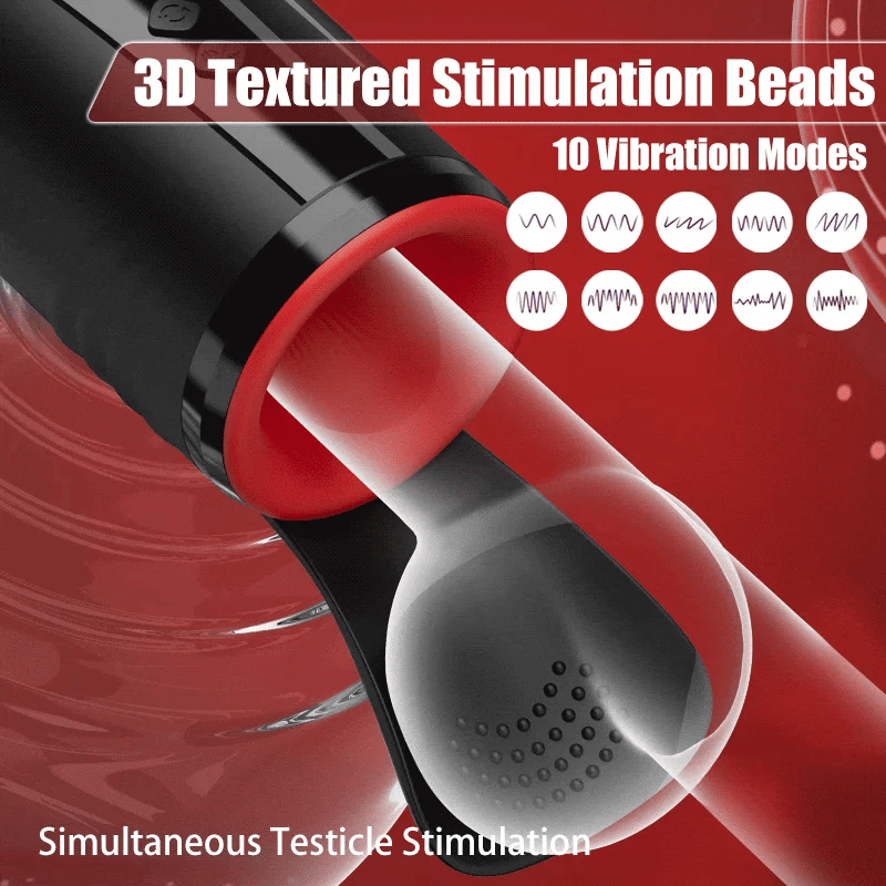 XG23 - Large Deep Glans Stimulation with Suction, Rotation & Vibration Modes