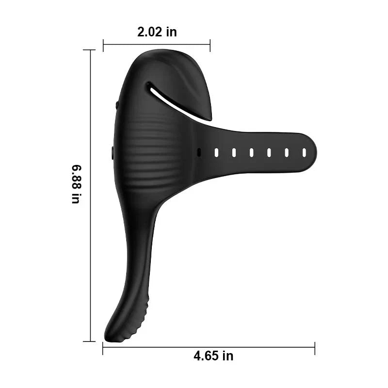 XG2 - Glans Trainer with Dual Motors, Adjustable Strap & 10 Vibration Modes