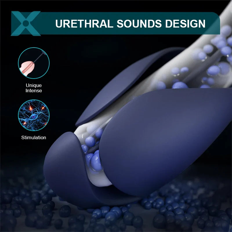 XG6 - Advanced Dual Motors Glans Trainer with 10 Vibration Modes & Precision Stimulation