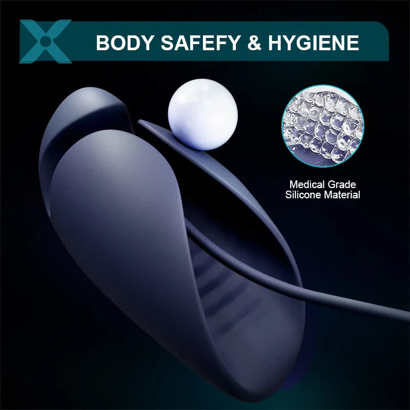 XG6 - Advanced Dual Motors Glans Trainer with 10 Vibration Modes & Precision Stimulation