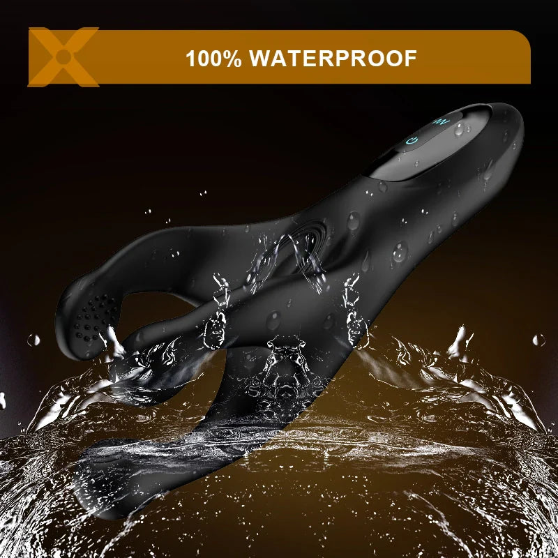 XG9 - Portable Glans Trainer Masturbator with 10 Vibration Patting Stimulation