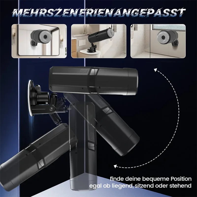 XR19 – Hands Free Masturbator Thrusting Rotating Vibrating App Interaction