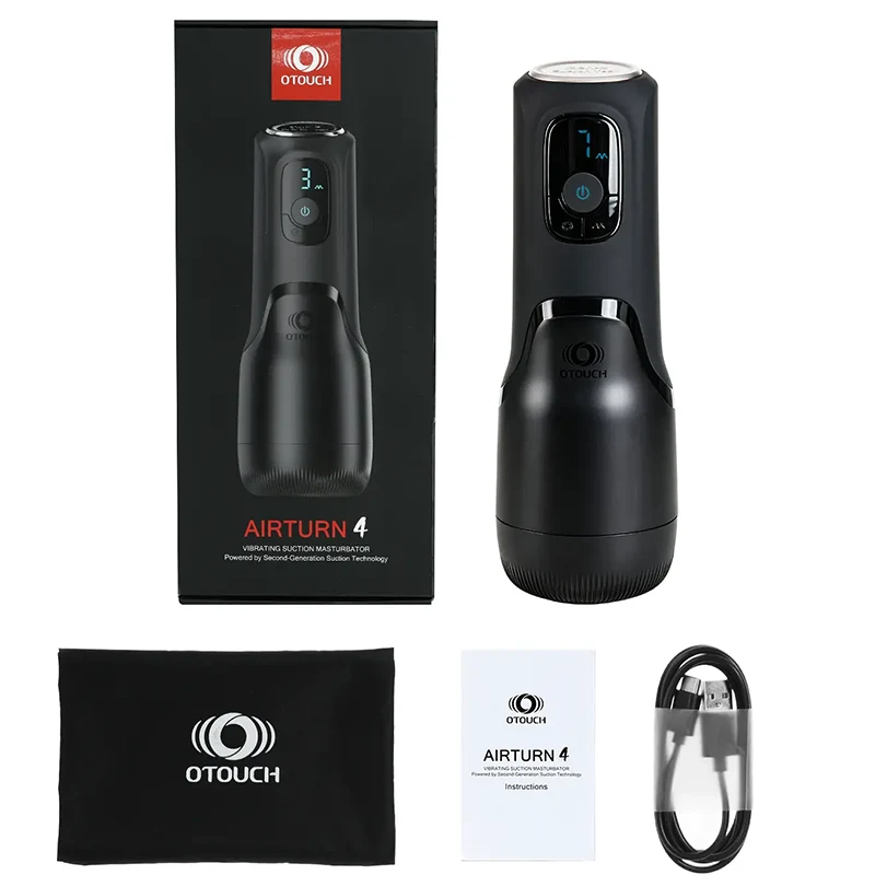 XS7 – Realistic Electric Vagina Masturbator with 7 Vibration & Suction Modes and OLED Display